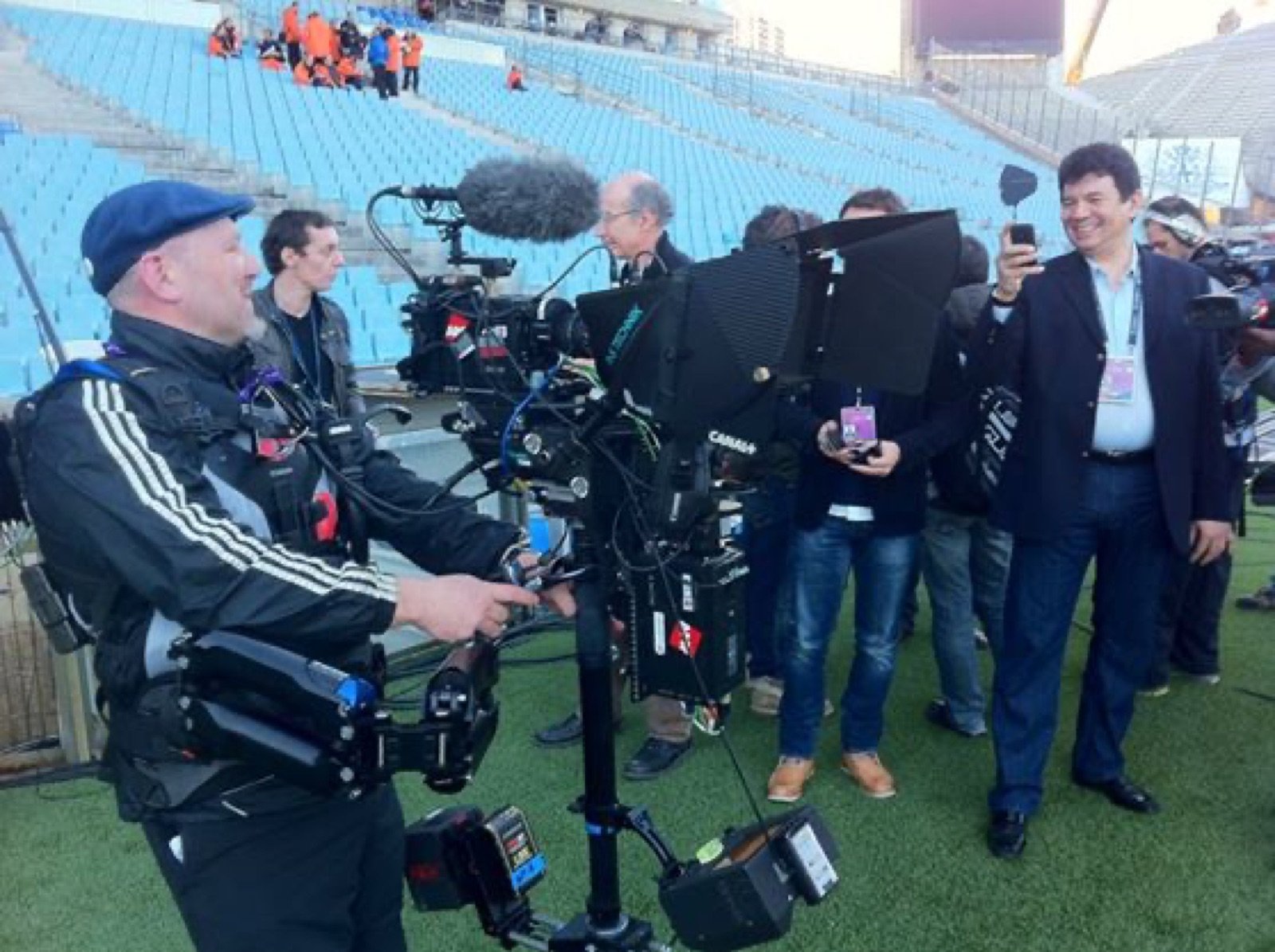 Dispositif caméra sur OM PSG 3D